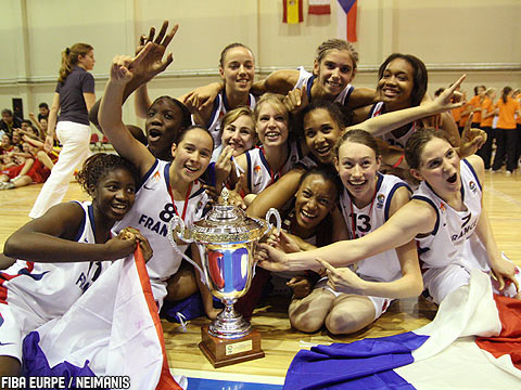 2007 Termosteps U16 European Champions: France © FIBA Europe  