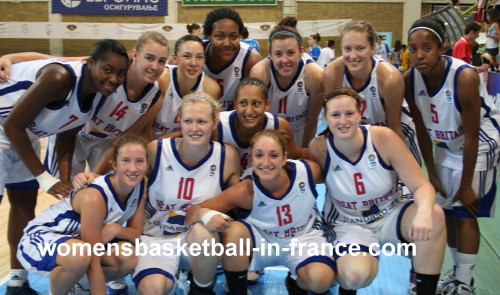  Great Britain qualify for semi-final © womensbasketball-in-france.com
