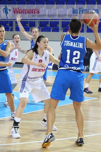 Action Great Britain against Italy  © womensbasketball-in-france.com  