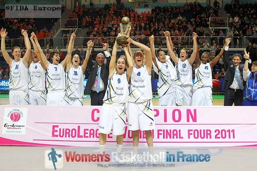 2011 EuroLeague Women Champions - Halcon Avenida   © FIBA Europe 