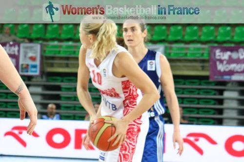 Illona Korstin and Nathalie Stafford © womensbasketball-in-france.com  