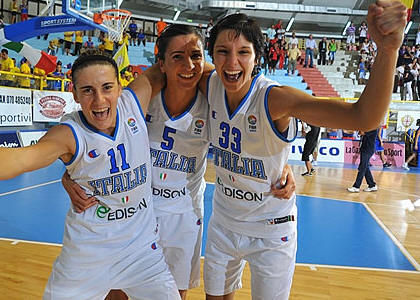 Raffaella Masciadri, Maria Franchini and Sabrina Cinili © Michele Gregolin 