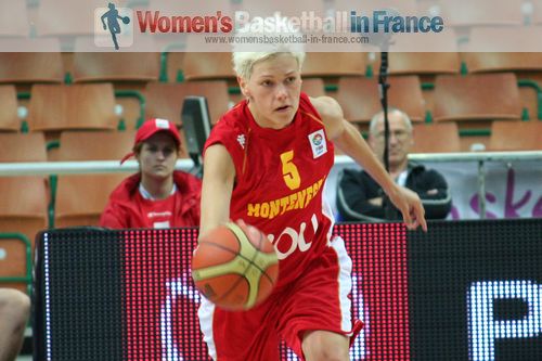 Jelena Skerovic at EuroBasket Women 2011 © womensbasketball-in-france.com  
