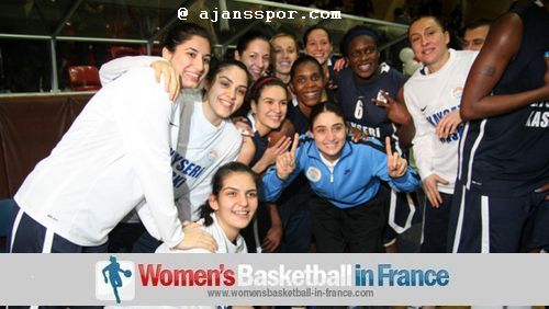 Kayseri Kaskispor's players facing the camera © ajansspo.com 