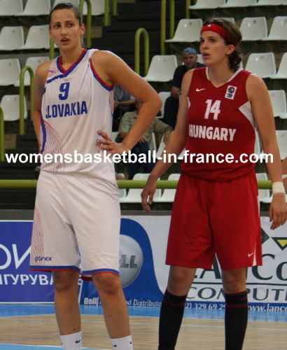  Klaudia Lukacovicová and Orsolya Szécsi © womensbasketball-in-france.com