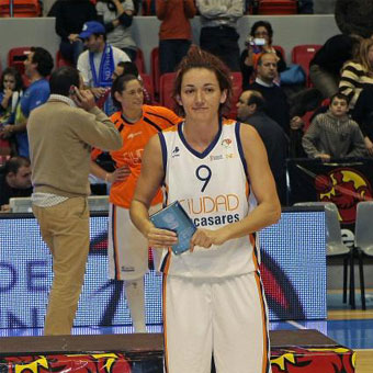 Laia Palau MVP 2010 Copa de la Reina  © Carlos-Picazas Federación Española de Baloncesto