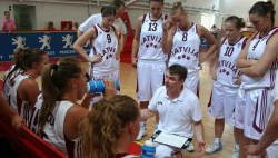 Latvia U18 timeout