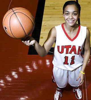 Leilani Mitchell at the Open LFB 2009 in Paris  © Utah University