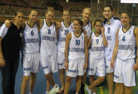 Luxembourg U18 after the game