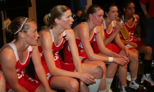 NF1 final four time-out for Lyon © womensbasketball-in-france.com