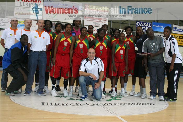 2011 Mali Senior Women national basketball team in Strasbourg  ©  womensbasketball-in-france.com 
