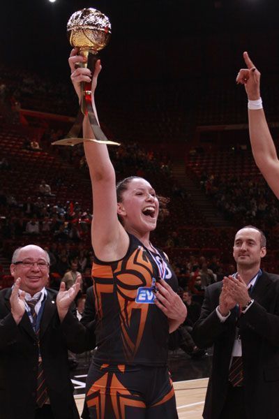 Margaux Galliou 2010 MVP Cadette Coupe de France final 2010   © Bellenger/IS/FFBB 