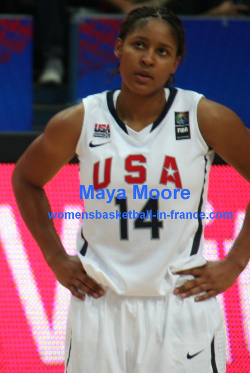  Maya Moore at the 2010 FIBA World Championship for women © Womensbasketball-in-france.com