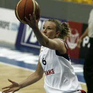  Mélanie Plust playing for France U20 in Poland © FIBA Europe