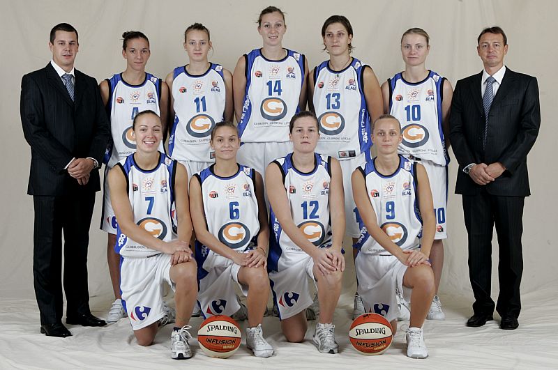Lattes-Montpellier 2008-2009 ©  Ligue Féminine de BasketBall 
