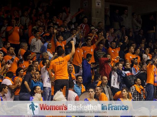 Municipal Targoviste fans  EuroLeague women game
