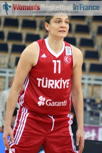 Nevriye Yilmaz at EuroBasket Women 2011 © womensbasketball-in-france.com  