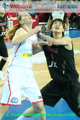 Alena Hanusová and Yuka Mamiya