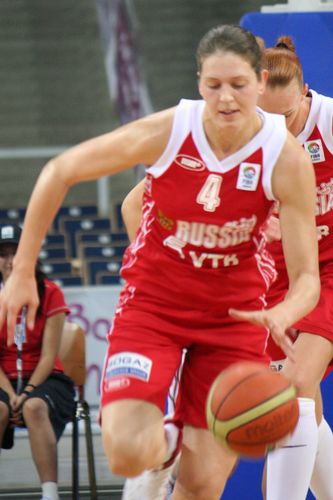 Olga Arteshina at EuroBasket Women 2011 © womensbasketball-in-france.com  