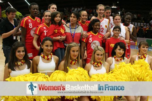 Perpignan Basket qualify for 2012 LF2 final © womensbasketball-in-france.com 