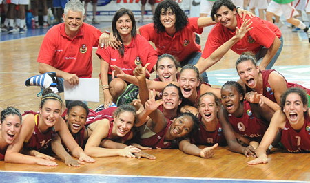 Portugal U16 wins bronze in Skopje © FIBA Europe