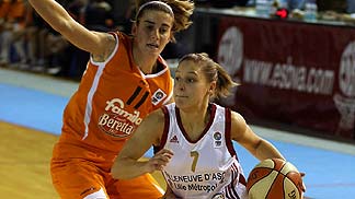 Raffaella Masciadri and Ingrid Tanqueray © FIBA Europe