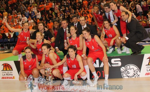 Rivas Ecópolis win 2011 Copa de la Reina  © womensbasketball-in-france  