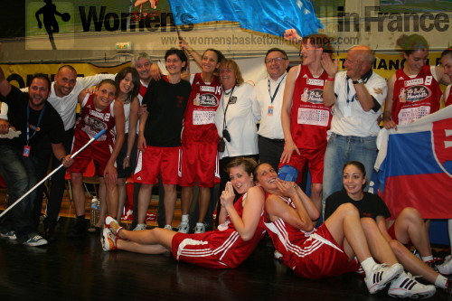 Roche Vendée take the third place match © womensbasketball-in-france.com