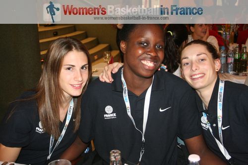 Romane Bernis Christelle Diallo and Agathe Degorces