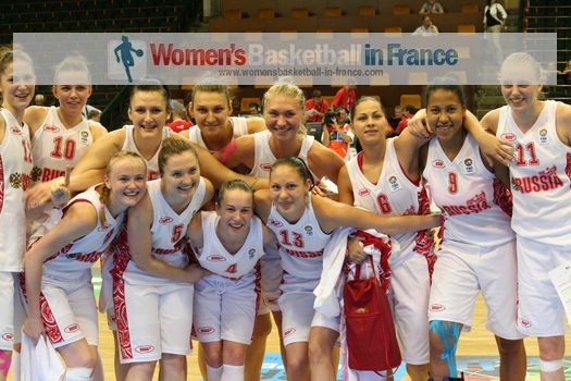 Russia through to final 2011 U20 European Championship  © womensbasketball-in-france.com  