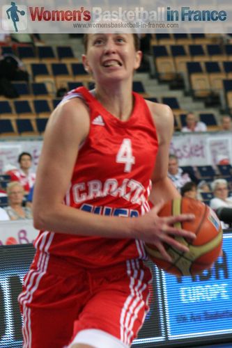 Sandra Mandir at EuroBasket Women 2011 © womensbasketball-in-france.com  