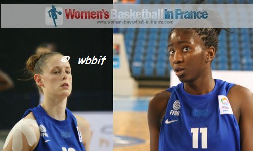 Sarah Chevaugeon and Adja Konteh,