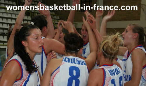   Slovak Republic U20 beat Israel © womensbasketball-in-france.com