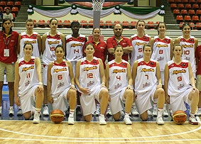 Spain U19 in Thailand © FIBA