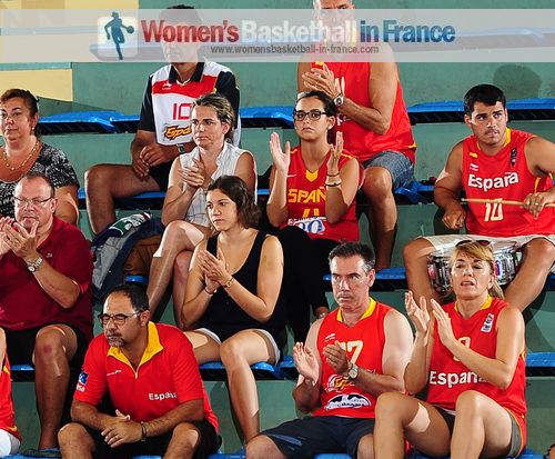 Spanish Supporters in Croatia for the 2013 U18 European Championship for Women 2013