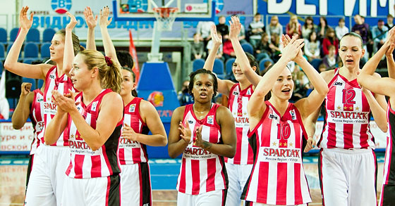 Sparta&K Moscow Region off to 2011 EuroLeague Women final four   © FIBA Europe 