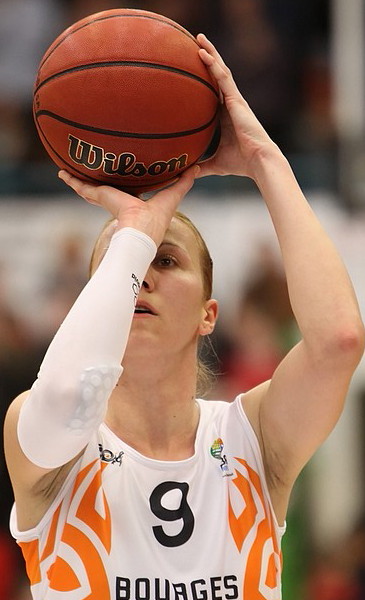  Styliani Kaltsidou at the free-throw line © Olivier Martin  