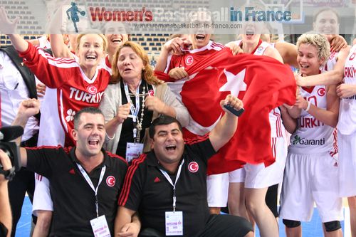 Turkey qualified for semi-final at EuroBasket Women 2011 © womensbasketball-in-france.com  