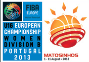 2013 U16 European Championship for Women Division B Logo