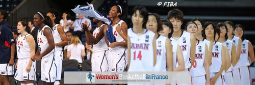 U19 World Championship Women 2013 quarter-final: USA vs. Japan