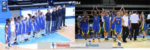 U19 World Championship Women 2013 quarter-final: France vs. brazil