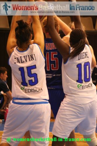 Clara Salvini,Nene Diene and Jessica Hurd