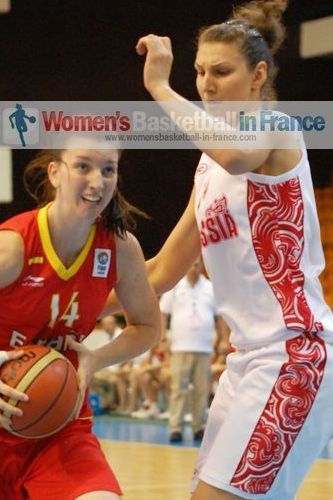 Russia U20 against Spain U20 in final