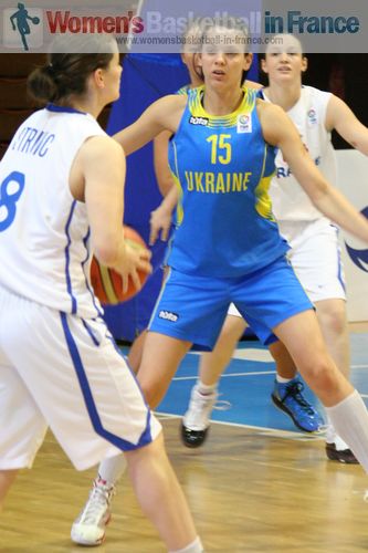 France U20 against Ukraine U20 