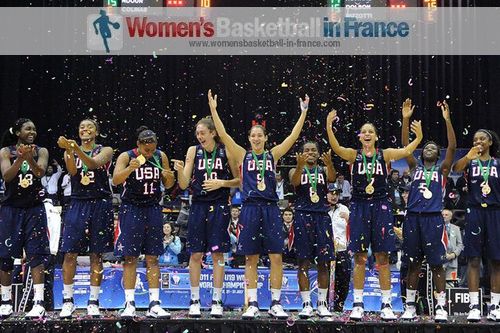 2011 FIBA U19 World championship for women winners - USA © FIBA