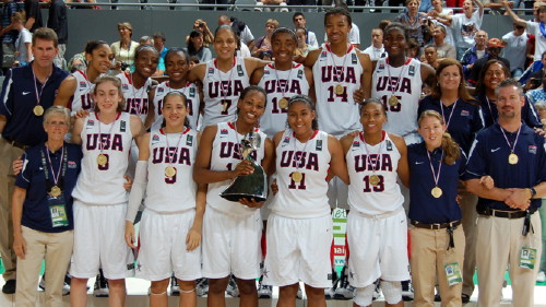  USA U17 Women win the Gold medal at the U17 FIBA World Championships  © USA Basketball