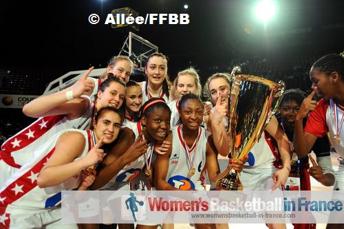 USO Mondeville -  2012 Cadettes Coupe de France winners © Allée/FFBB  