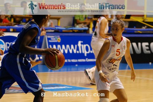  Bétengere Dinga-Mbomi and Yaiza Rodriguez   © Masbasket.com  