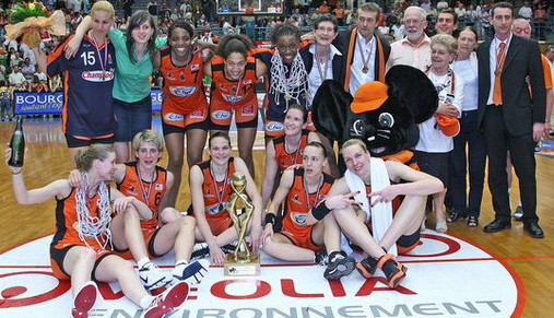 Bourges Basket are Champions of France 2007-2008