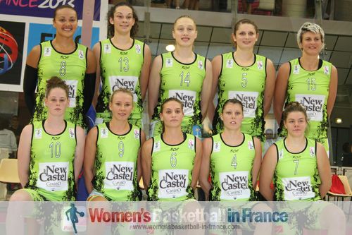 Challes-les-Eaux 2011-2012 team roster ©  womensbasketball-in-france.com 